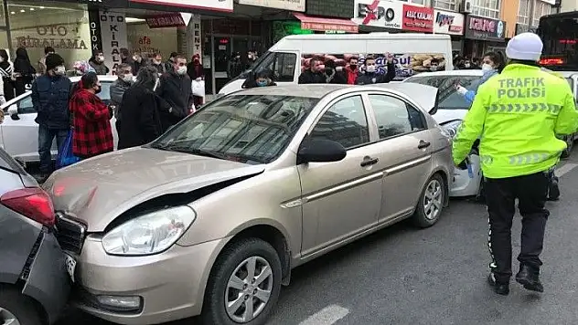 İşte İstasyon Caddesini kana bulayan kaza görüntüleri