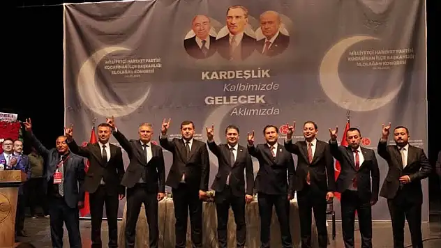 İşte Kayseri'de MHP'nin Kocasinan ilçe yönetimine giren isimler