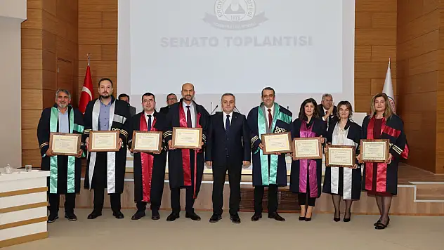 İşte Kayseri'nin yeni profesörleri