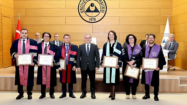 İşte Kayseri'nin yeni profesörleri