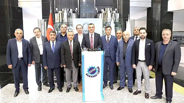 İşte KayseriSanayi Odası'nın yeni yönetimi!