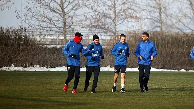 İstikbal Mobilya Kayserispor Bursaspor maçı hazırlıklarına başladı