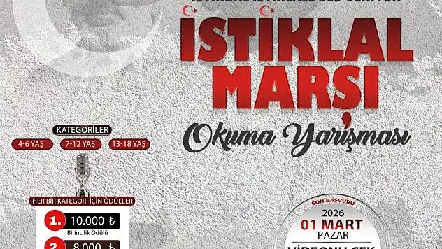 İstiklal'in sesi Kayseri'den yükselecek