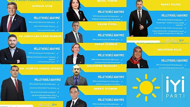 İYİ Parti adaylarını tanıyalım?
