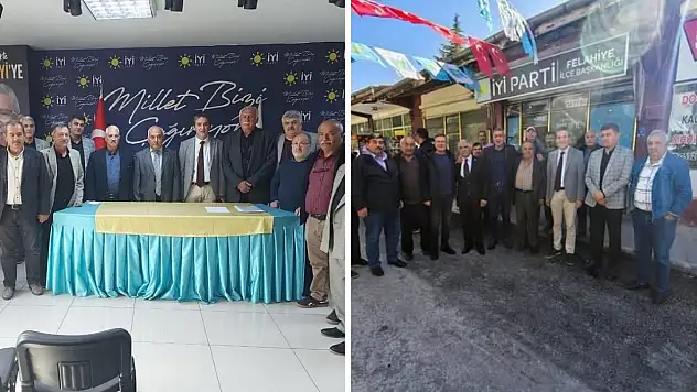 İYİ Parti Kayseri'de kongre maratonu! Felahiye ve Hacılar'da başkanlar belli oldu