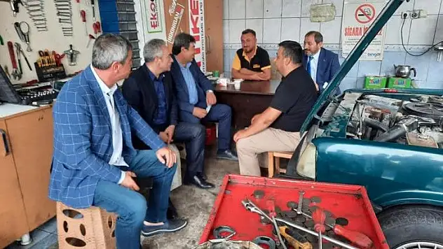 İYİ Parti Milletvekili Ataş, Kayseri'de vatandaşı dinliyor!