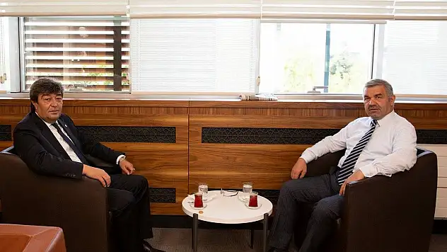  İYİ Parti Milletvekili Ataş'tan Başkan Çelik'e ziyaret