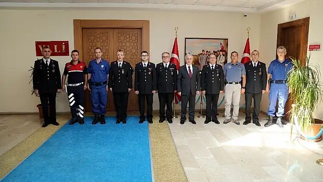 Jandarma Teşkilatından Vali Kamçı'ya Ziyaret
