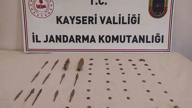 Jandarmadan tarihi eser operasyonu
