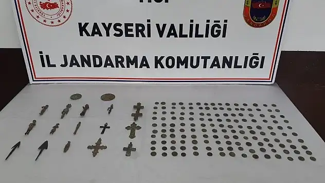 Jandarmadan tarihi eser operasyonu