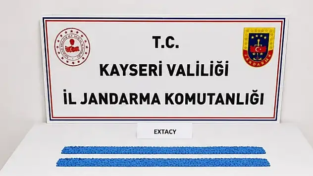 İncesu'da jandarmadan uyuşturucu operasyonu