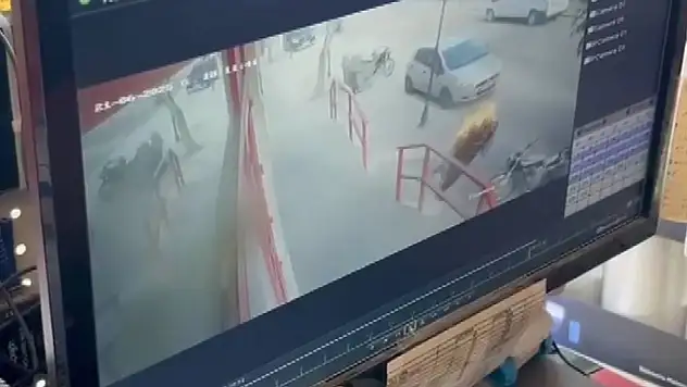 Jeneratör bir anda alev aldı