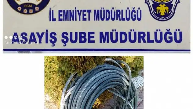 Hırsızlar yakalandı