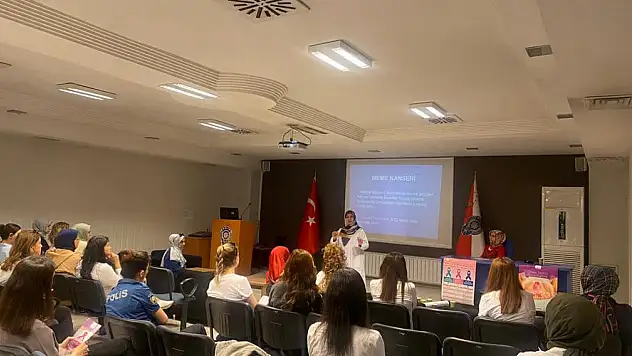 Kadın polislere kanser eğitimi!