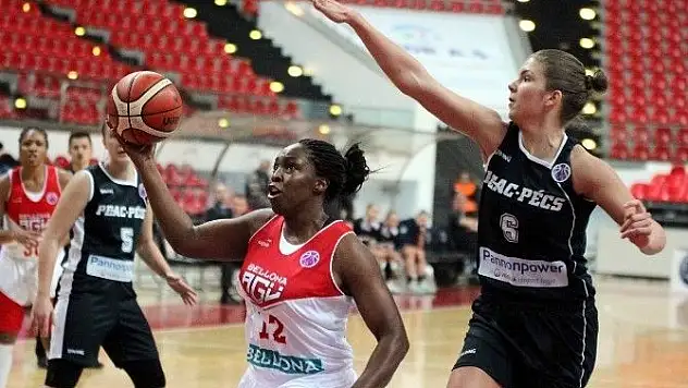 Kadınlar Eurocup'da Bellona AGÜ: 74 - Peac Pecs: 73