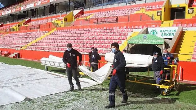 Kadir Has Stadı, Galatasaray maçına hazırlanıyor