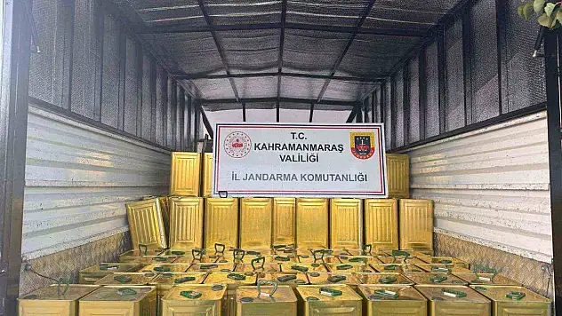 Kahramanmaraş'ta sahte zeytinyağı operasyonu
