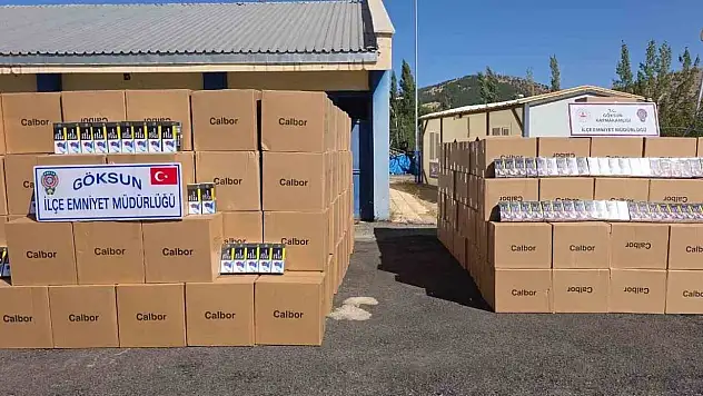 30 bin kartonda 6 milyon adet makaron ele geçirildi
