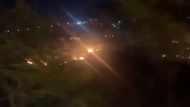 Bahçe yangını