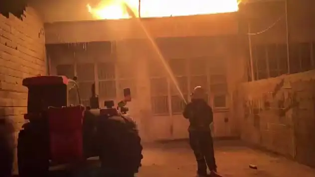 Yeni Sanayi Sitesi'nde yangın