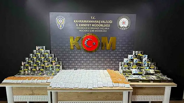 KOM ekiplerinden kaçakçılara darbe