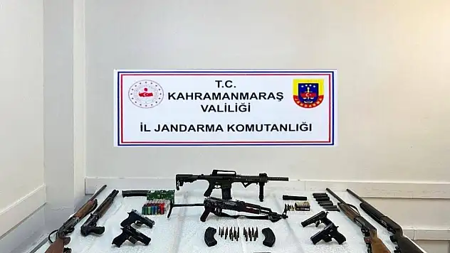 Kahramanmaraş'ta silah operasyonu: 2 kişi tutuklandı