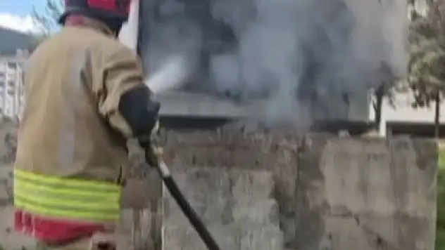 Kahramanmaraş'ta trafoda yangını