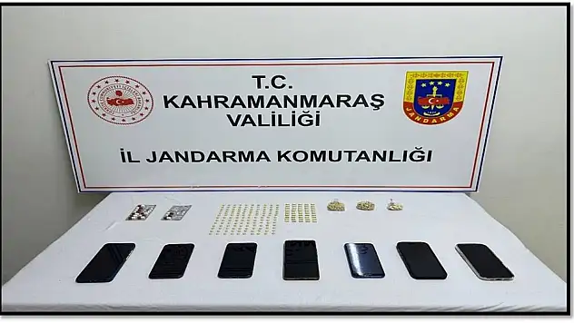 Kahramanmaraş'ta narkotik operasyon