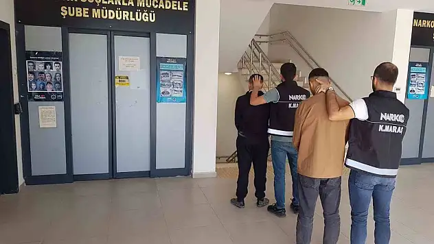 Bonzai ve metamfetamin operasyonu: 3 tutuklama