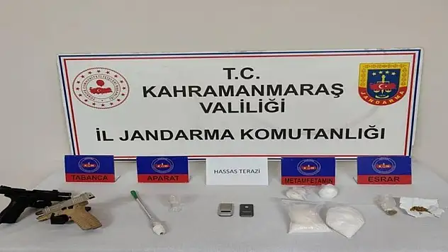 Pazarcık'ta zehir tacirlerine jandarma darbesi