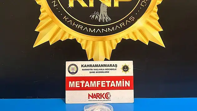Kahramanmaraş'ta narkotik operasyonu!