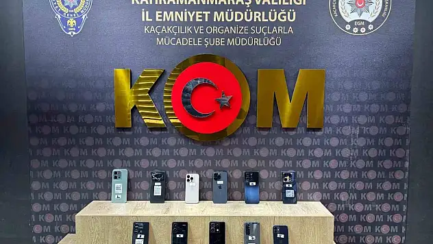 Maraş'ta Narkotik ve KOM operasyonu