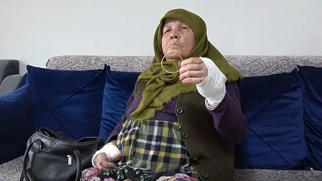 Yaşlı kadının ellerini kesip altınlarını çaldı