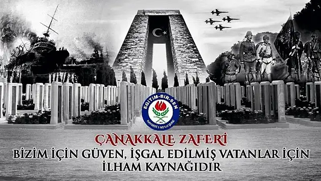 Kalkan: 'Çanakkale Zaferi, bizim için güven, işgal edilmiş vatanlar için ilham kaynağıdır'