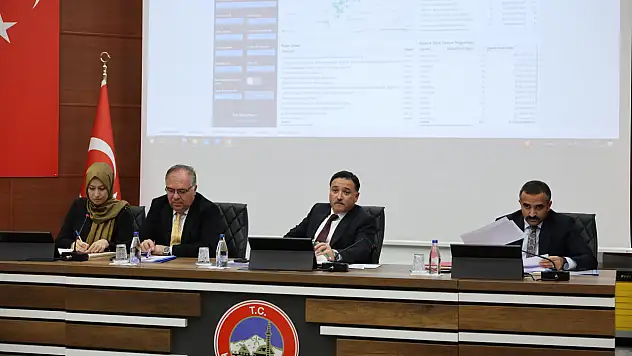 Kamu Kurumları ile Vali toplantı yaptı!