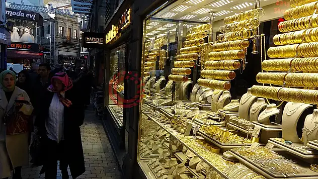 Kapalı Çarşı'da gram ve çeyrek altın fiyatları...