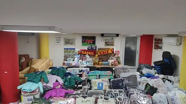Kapalı Kale, İzmir için yardım kampanyası düzenledi
