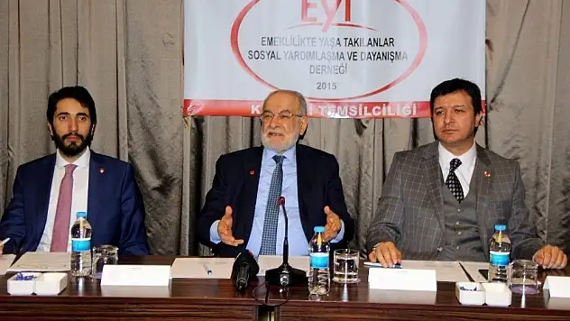 Karamollaoğlu: 'Çalışan insanlar ihtiyaçlarını giderecek kadar gelire sahip olurlarsa, ekonomi patlar'
