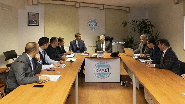 KASKİ'de yatırım toplantısı yapıldı
