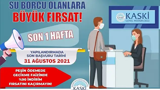 KASKİ'den yapılandırma çağrısı