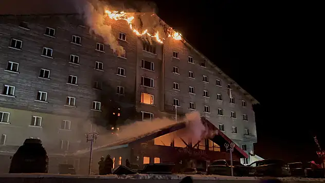 Kayak merkezindeki bir otelde yangın: 10 ölü ve çok sayıda yaralı