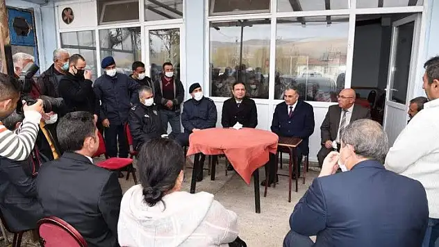 Kaymakam'dan mahalle ziyaretleri
