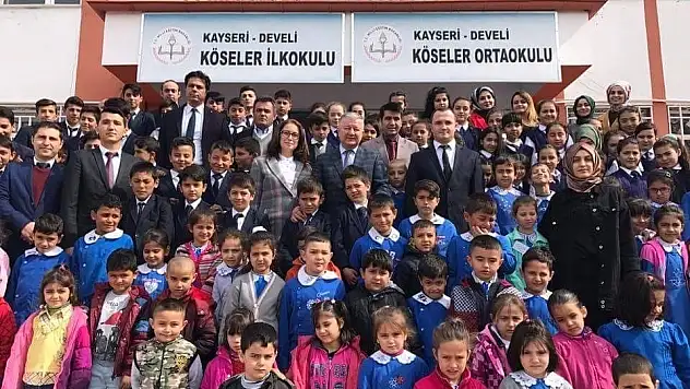Kaymakam Duru okul ziyaretlerine devam ediyor
