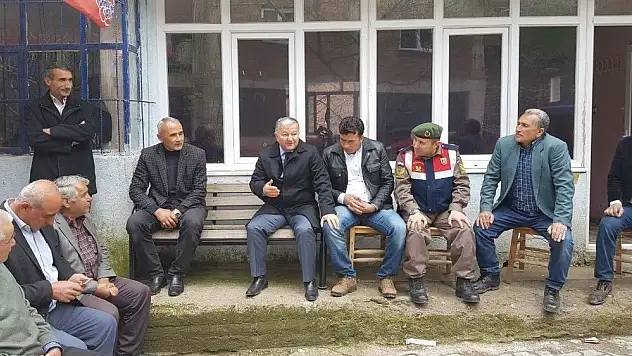 Kaymakam Duru, sel bölgesindeki vatandaşları dinledi