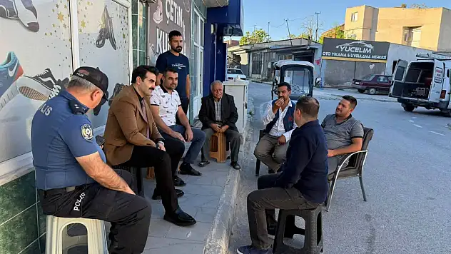 Kaymakam Eser esnafın taleplerini dinledi