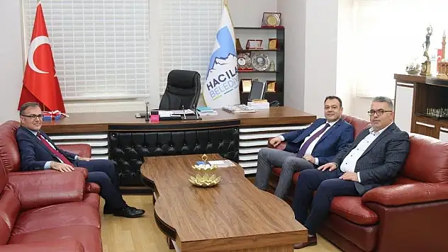 Kaymakam Sezen'den Özdoğan'a hayırlı olsun ziyareti
