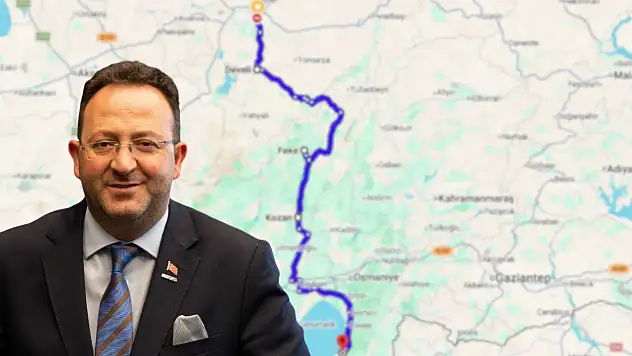 Kayseri-Adana arası 60 kilometre düşebiliyormuş! İşte o harita