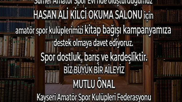 Kayseri'de Amatörler mutlu olmaya devam ediyor
