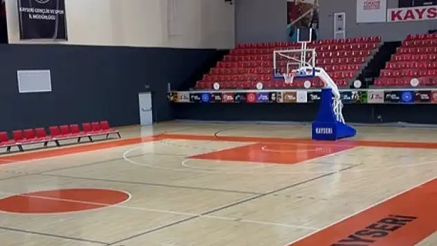 Kayseri Atatürk Spor Salonu yenilendi