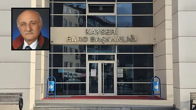 Kayseri Barosu acı haberi verdi! Avukat hayatını kaybetti